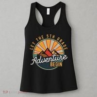 Let the 5th Grade Adventure Begin Fifth Grade Teacher Women's Tank Top thumb 3