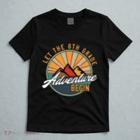 Let The 6th Grade Adventure Begin Sixth Grade Back To School T-Shirt thumb 5