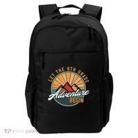 Let The 6th Grade Adventure Begin Sixth Grade Back To School Backpack thumb 0