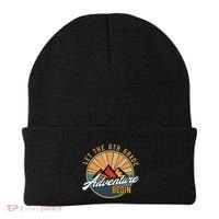 Let The 6th Grade Adventure Begin Sixth Grade Back To School Beanie thumb 0