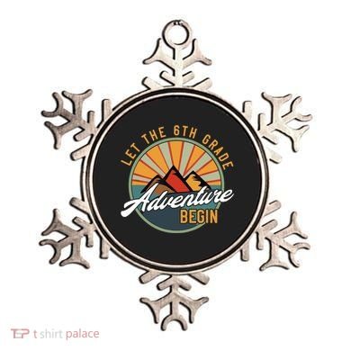 Let The 6th Grade Adventure Begin Sixth Grade Back To School Ornament