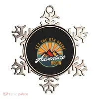 Let The 6th Grade Adventure Begin Sixth Grade Back To School Ornament thumb 0