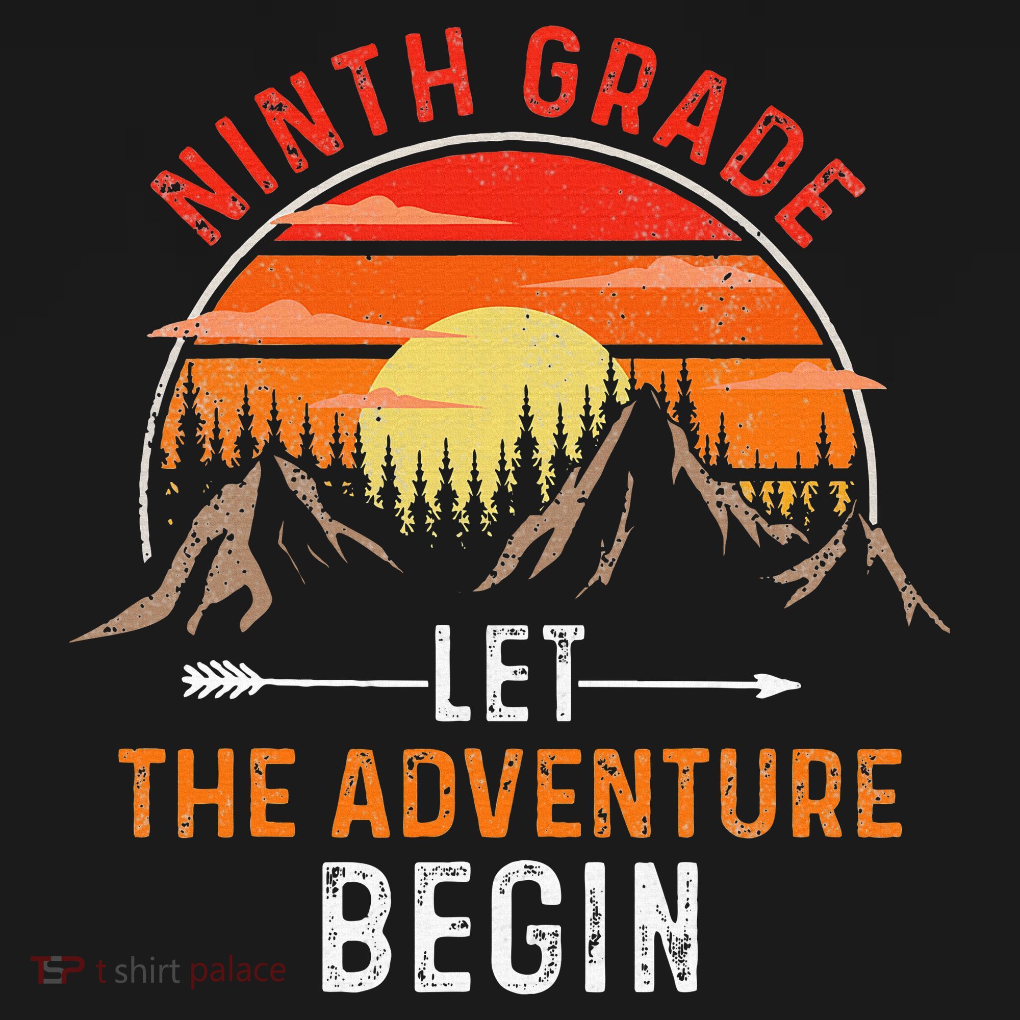 Let The 9th Grade Adventure Begin Ninth Grade Teacher Retro Sweatshirt