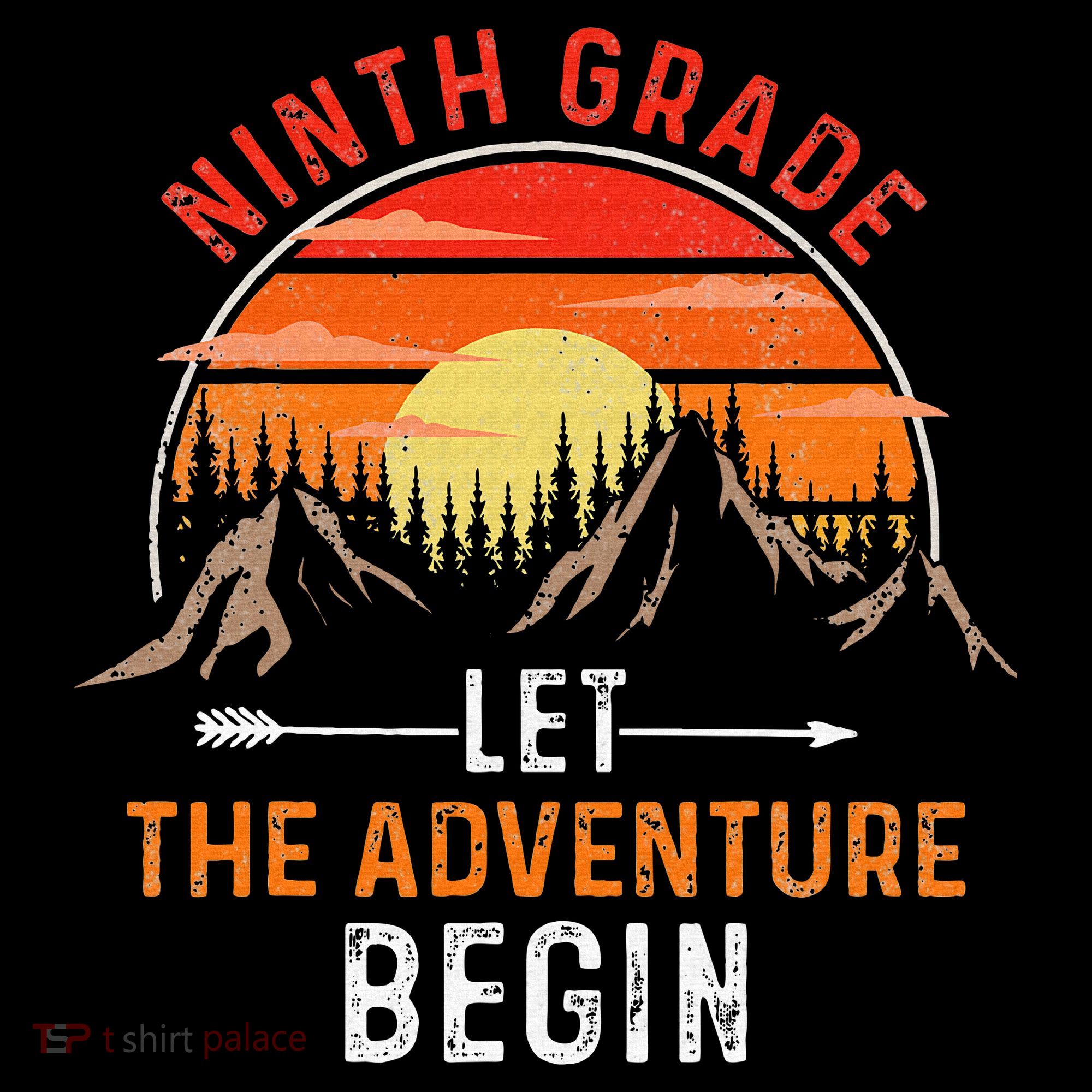 Let The 9th Grade Adventure Begin Ninth Grade Teacher Retro Women's Hoodie