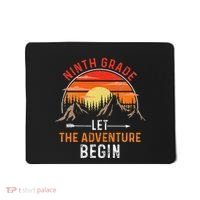 Let The 9th Grade Adventure Begin Ninth Grade Teacher Retro Mousepad thumb 0