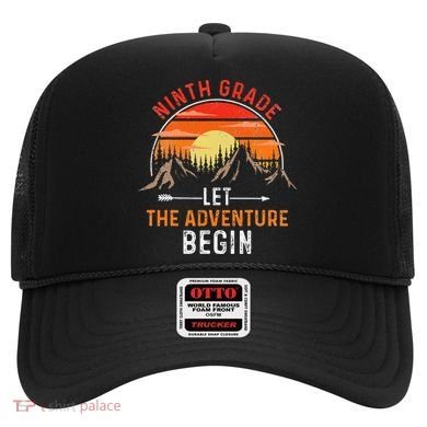 Let The 9th Grade Adventure Begin Ninth Grade Teacher Retro Hat