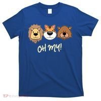 Lion Tiger And Bear Oh My Fun Jungle Zoo Animal Lover Gift T-Shirt thumb 0