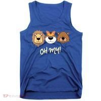 Lion Tiger And Bear Oh My Fun Jungle Zoo Animal Lover Gift Tank Top thumb 0