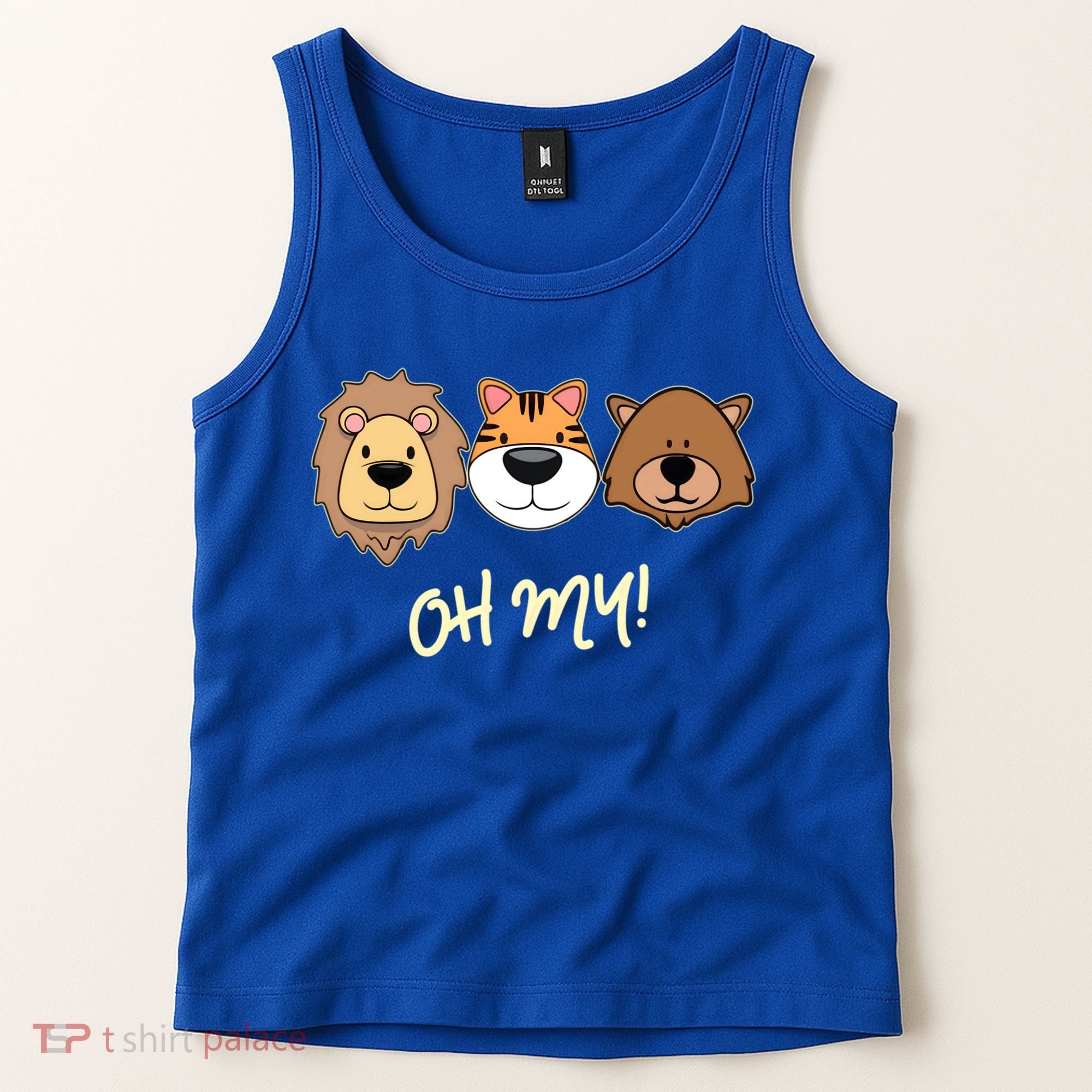 Lion Tiger And Bear Oh My Fun Jungle Zoo Animal Lover Gift Tank Top