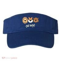 Lion Tiger And Bear Oh My Fun Jungle Zoo Animal Lover Gift Visor thumb 0