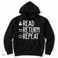 Library Themed Art Librarian Women Library Worker Hoodie thumb 0