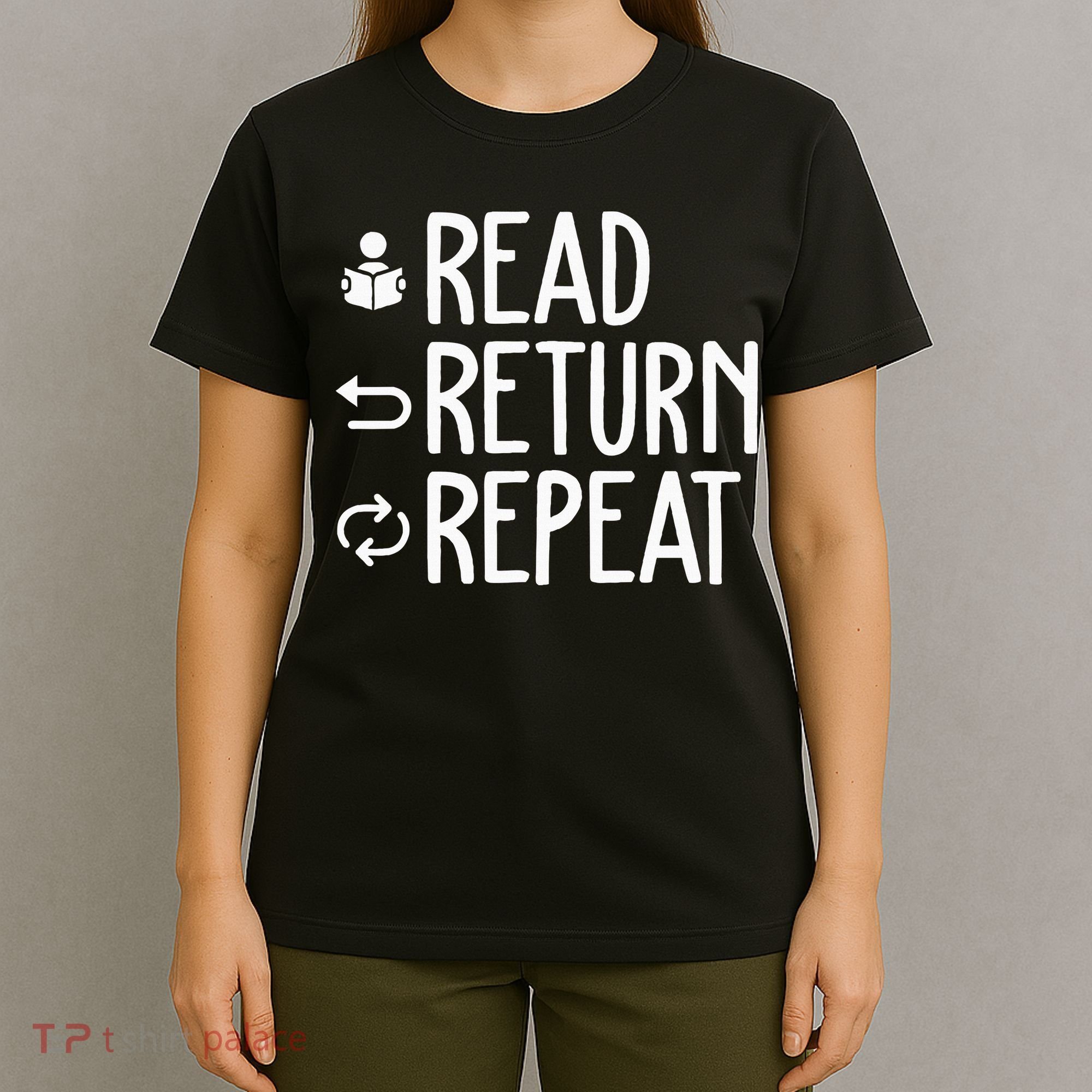 Library Themed Art Librarian Women Library Worker T-Shirt