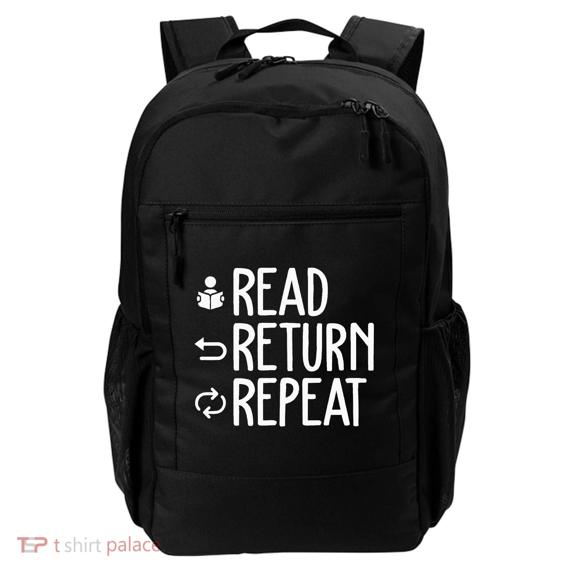 Library Themed Art Librarian Women Library Worker Backpack