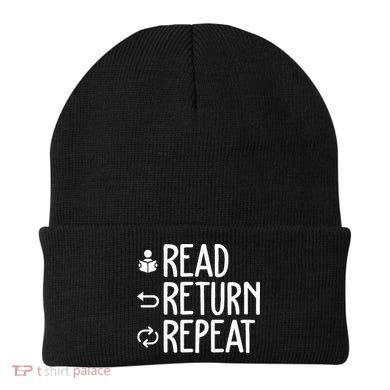 Library Themed Art Librarian Women Library Worker Beanie