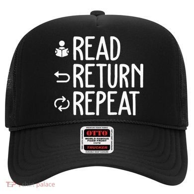 Library Themed Art Librarian Women Library Worker Hat