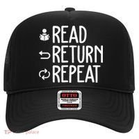 Library Themed Art Librarian Women Library Worker Hat thumb 0