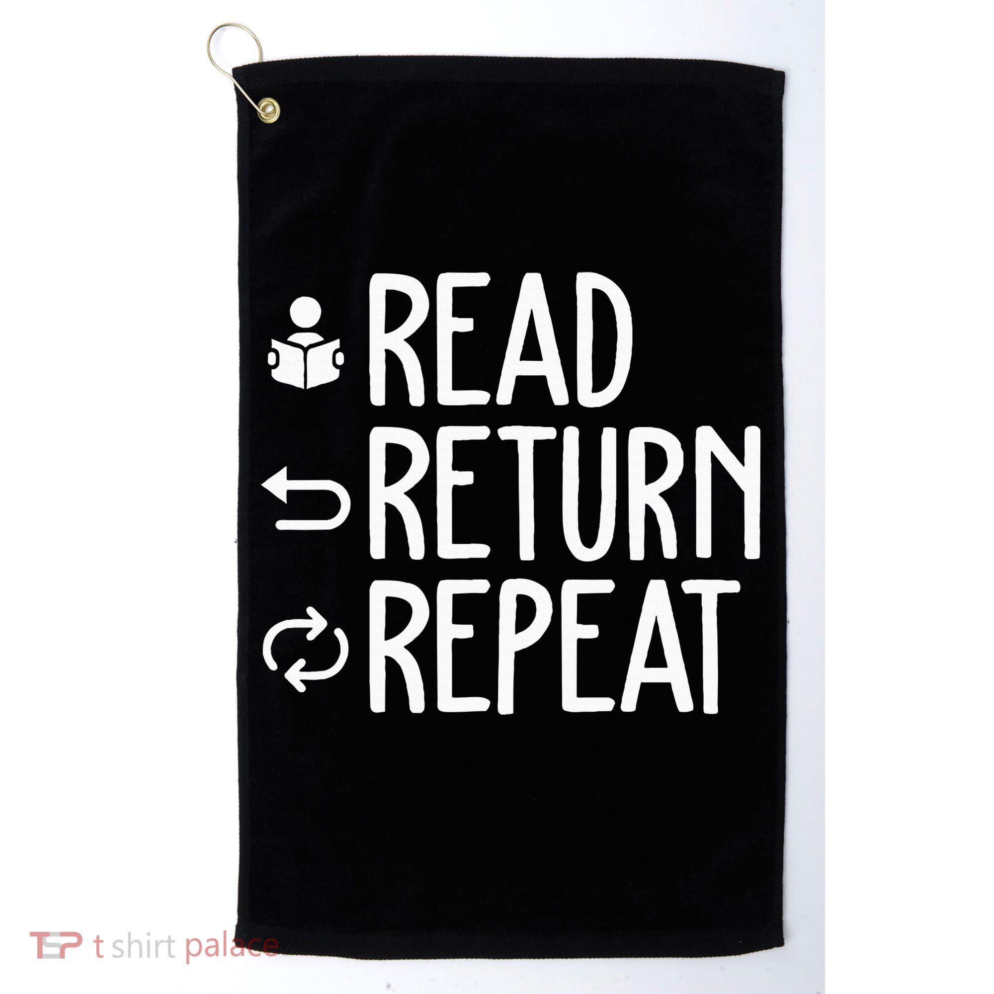Library Themed Art Librarian Women Library Worker Golf Towel