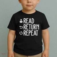 Library Themed Art Librarian Women Library Worker Toddler T-Shirt thumb 2