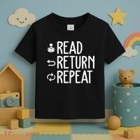 Library Themed Art Librarian Women Library Worker Toddler T-Shirt thumb 3