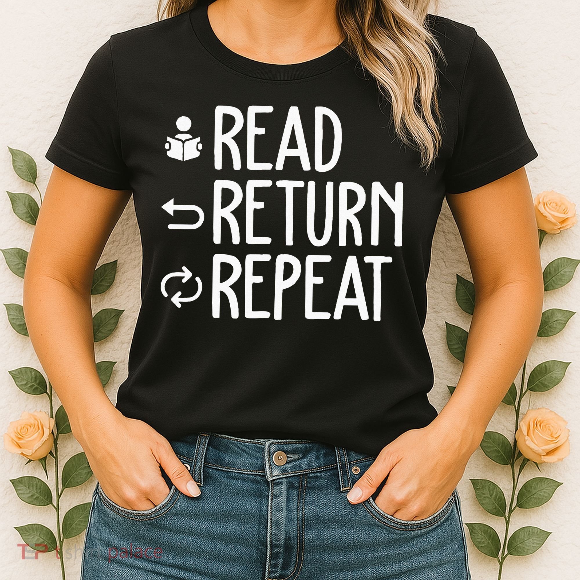 Library Themed Art Librarian Women Library Worker Women's T-Shirt