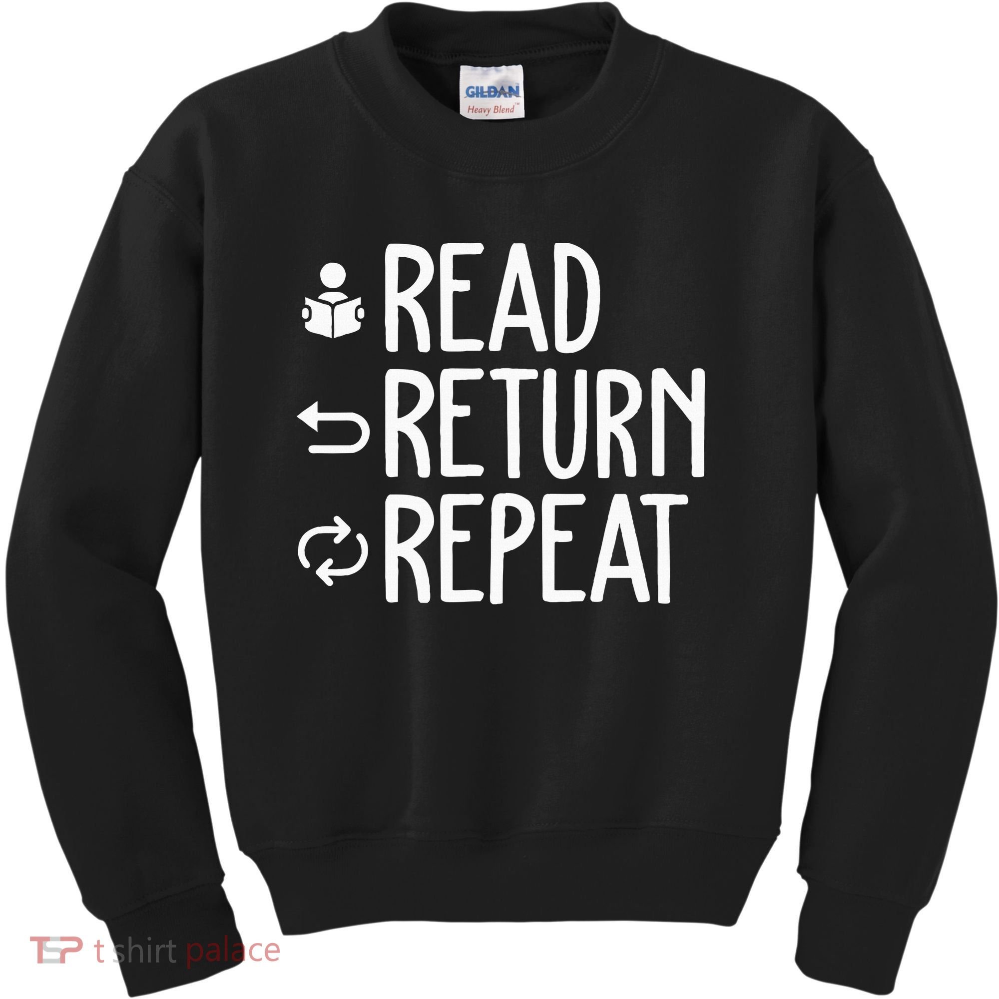 Library Themed Art Librarian Women Library Worker Kids Sweatshirt