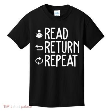 Library Themed Art Librarian Women Library Worker Kids T-Shirt