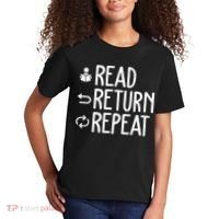 Library Themed Art Librarian Women Library Worker Kids T-Shirt thumb 2