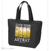 Love Them Anyway Butterfly Rose Motivation Christian Women Tote Bag thumb 3