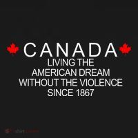 Living The American Dream Since 1867 Canada Coaster thumb 2