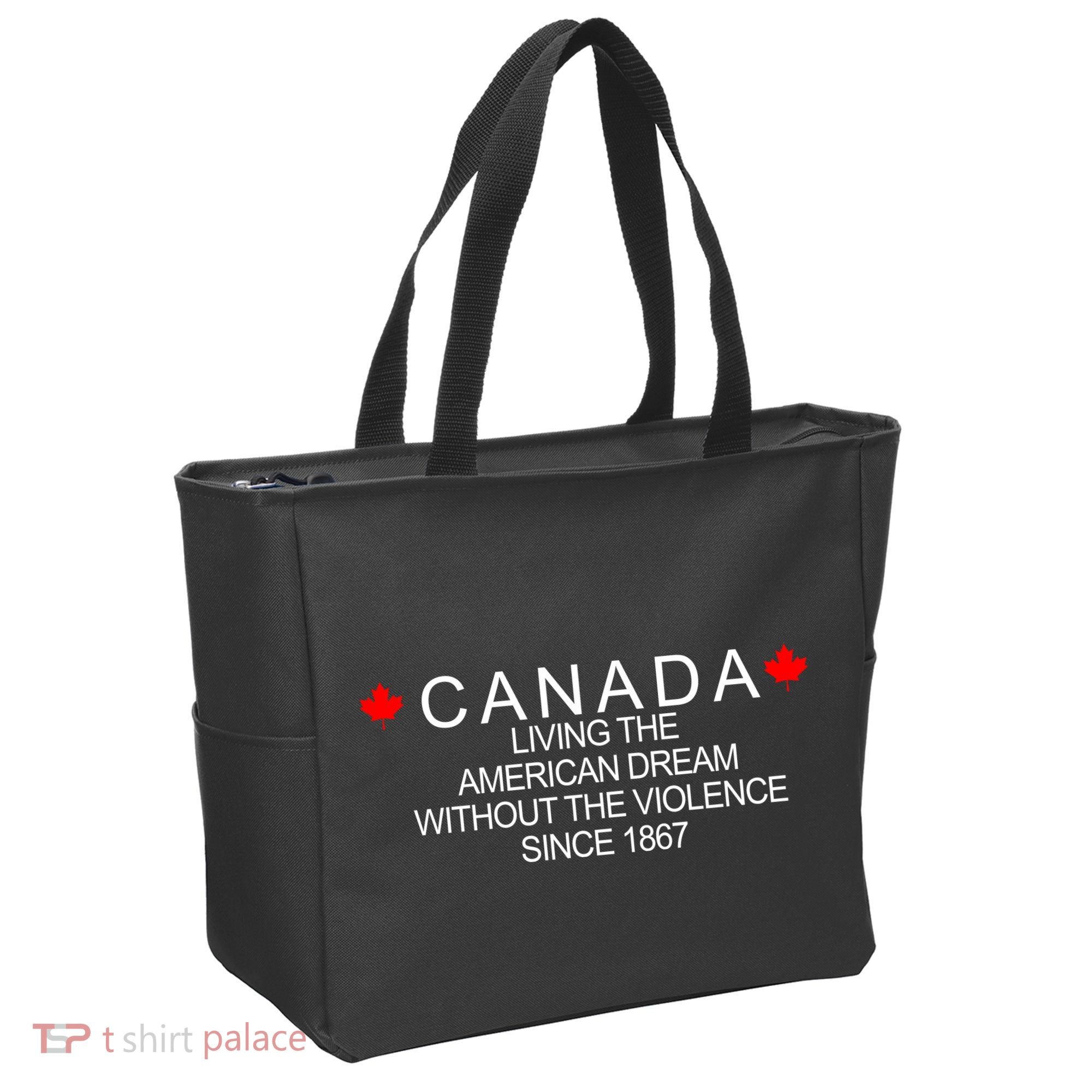 Living The American Dream Since 1867 Canada Tote Bag