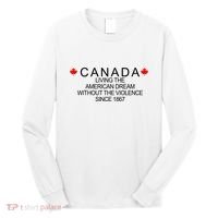 Living The American Dream Since 1867 Canada Long Sleeve Shirt thumb 0