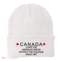 Living The American Dream Since 1867 Canada Beanie thumb 0