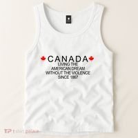 Living The American Dream Since 1867 Canada Tank Top thumb 2