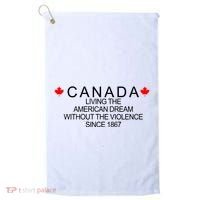 Living The American Dream Since 1867 Canada Golf Towel thumb 0