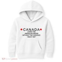 Living The American Dream Since 1867 Canada Kids Hoodie thumb 0