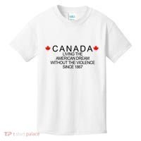 Living The American Dream Since 1867 Canada Kids T-Shirt thumb 0