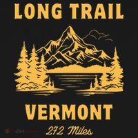 Long Trail America Usa Vermont Long Distance Hiking Mountains Camping T-Shirt thumb 7