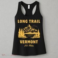 Long Trail America Usa Vermont Long Distance Hiking Mountains Camping Women's Tank Top thumb 3