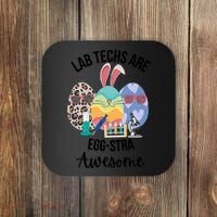 Lab Tech Are EggStra Awesome Egg Easter Lab Week Funny Easter Scienti Coaster thumb 0