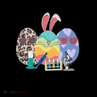 Lab Tech Are EggStra Awesome Egg Easter Lab Week Funny Easter Scienti Tote Bag thumb 4