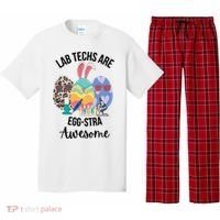 Lab Tech Are EggStra Awesome Egg Easter Lab Week Funny Easter Scienti Pajama Set thumb 0