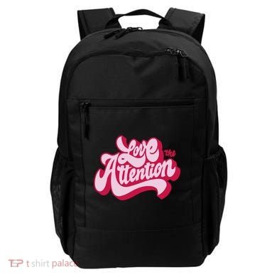 Love The Attention Funny Retro Backpack