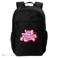 Love The Attention Funny Retro Backpack thumb 0