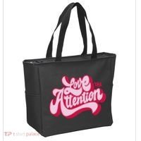 Love The Attention Funny Retro Tote Bag thumb 2