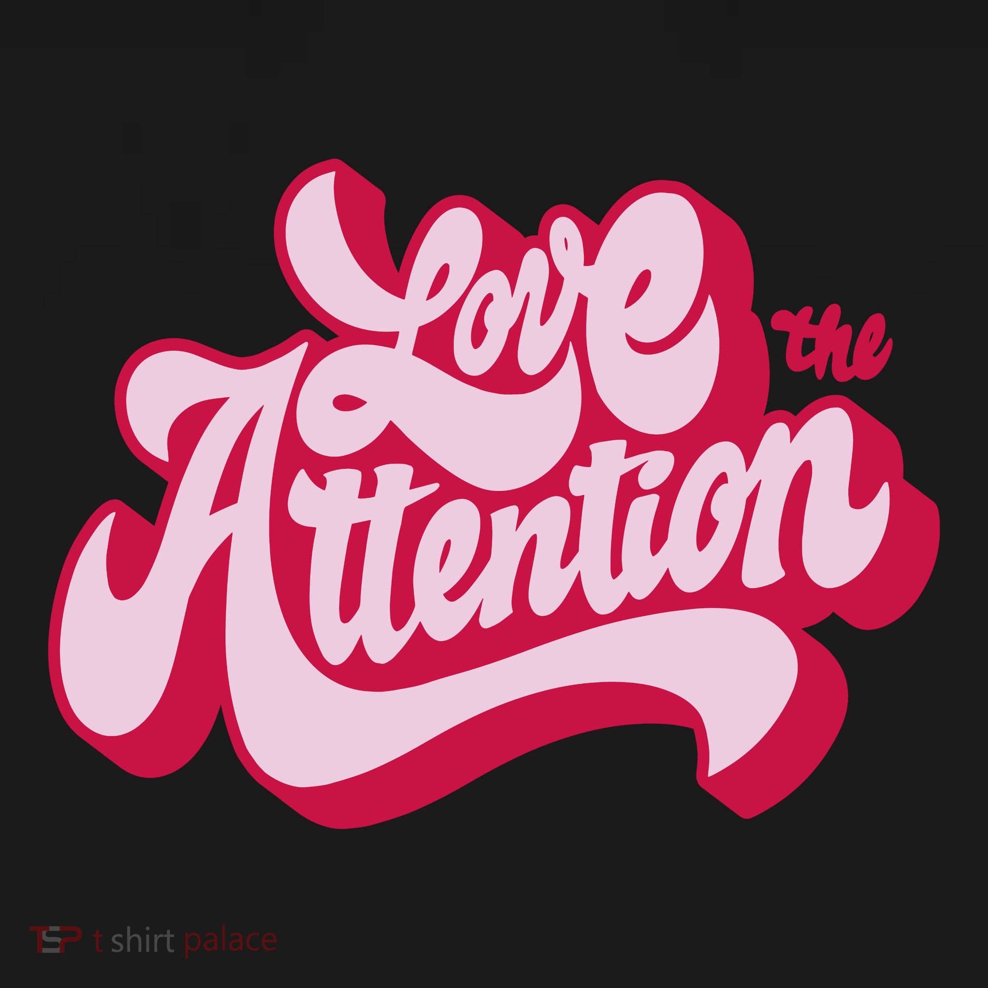 Love The Attention Funny Retro Tote Bag