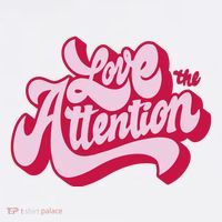 Love The Attention Funny Retro Apron thumb 3