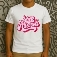 Love The Attention Funny Retro T-Shirt thumb 3