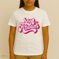 Love The Attention Funny Retro T-Shirt thumb 4