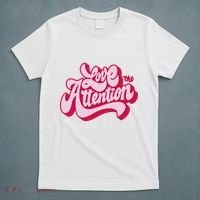 Love The Attention Funny Retro T-Shirt thumb 5