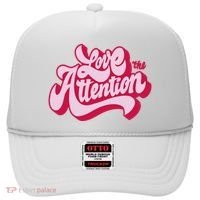 Love The Attention Funny Retro Hat thumb 0